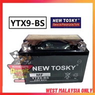REMPIT YTX9 YTX9A Gel Battery Kering MODENAS ELEGAN 150 ELEGAN 200 SYM VTS 200 VTS150 NINJA 250 Z250 SL Z800 Z900