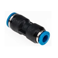 Festo Tube-to-Tube Pneumatic Fitting Push In 6 mm to Push In 6 mm, QS Series, 14 bar QS-6