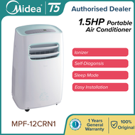 MIDEA 1.0HP MPF-09CRN1 (Ionizer) PORTABLE AIR CONDTIONER AIRCOND AIR COND