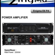 Power Amplifier Enigma PA E6 2000Watt