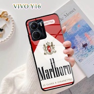 Softcase Glass Kaca VIVO Y16 - Casing hp VIVO Y16 [ S63 ].