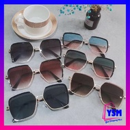 MATA YSM Women's Glasses 6630 Korean Square Glasses Sunglasses Eyewear Korean Style Trendy t