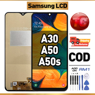 LCD SAMSUNG A30/ A50/ A50s Compatible For Original Glass Touch Screen Digitizer