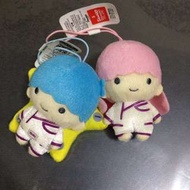 Little Twin Stars 雙子星 Kiki Lala 景品 公仔 KITTY ROBOT 公仔吊飾 一對