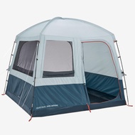 △♙Decathlon Quechua Camping Living Room with Tent Poles - Base Arpenaz - 6 People