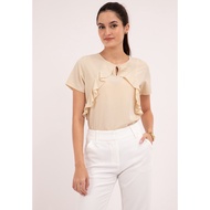 Badomoda AIZA Ruffles Trimmed Blouse