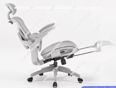 Ergonomic chair, sedentary and reclining, office swivel chair