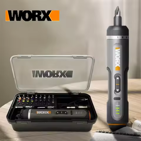 WORX WX242 4V Electrical Screwdriver Set Smart Cordless Electric Screwdrivers USB Rechargeable 30 Bi