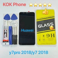 ชุดหน้าจอ Huawei Y7 2018/Huawei Y7 pro 2018  แถมฟิล์มพร้อมชุดไขควง