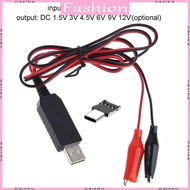 NAV Type C Usb to 1 5v 3v 4 5v 6v Power Cable  Aaa C D Size  Eliminator for Led Toys Walkie  Luminar