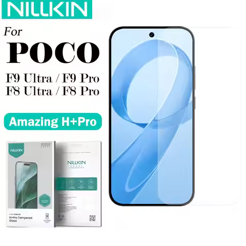 NILLKIN For POCO F9 Ultra F9 Pro F8 Ultra F8 Pro H + Pro Series Screen Tempered Glass 9H Anti Explos
