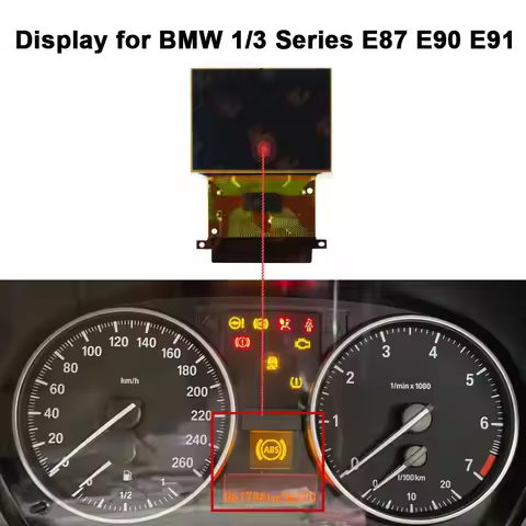 Instrument Cluster LCD Display for BMW E90 E91 E87 VDO 1024932-13