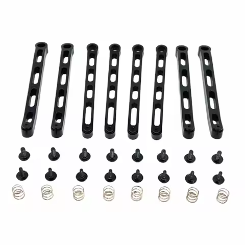 RC Car Metal Upgrade Modified Parts Chassis Fixed Tie Rod fit for MN 1/12 Tank 300 MN168 MN78 RC Car