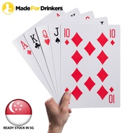 A4 Size Playing Cards 9 times larger than standard poker cards Extra Large Oversized JUMBO Playing C