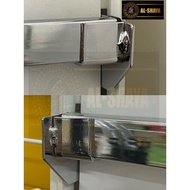 Gondola Sq Bar Bracket Left + Right / Join