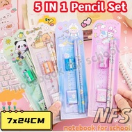 NFS Children's Pencils Stationary Set School Supplies Stationary Set For Kid's Gift Box