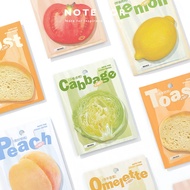 Today New Products/Ji Travel NOTE FOR Maintain Life Symbol Package Series Sticky Notes Fruit Vegetab