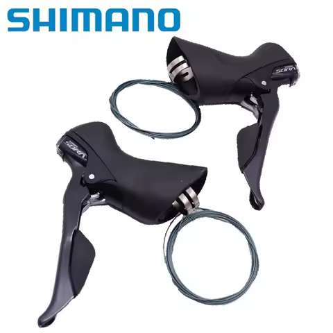 Shimano Sora ST-R3000 STI Dual Control Lever Set, 2x9 / 3x9 Speed 18-Speed Brake Shifter Levers for 