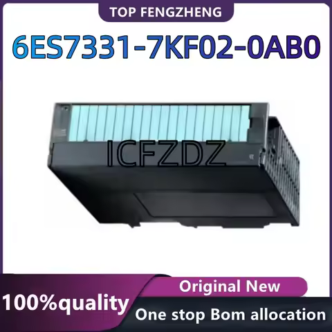 100%New PLC 6ES7331-7KF02-0AB0 New Original SM 331 Potential Isolation 8 Analog Inputs 9/12/14 Bits 