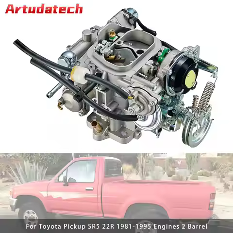 Artudatech Carburetor Carb 21100-35463 For Toyota Pickup SR5 22R 1981-1995 Engines 2 Barrel Car Acce