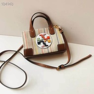 2023 new TORY BURCH mini Portable Diagonal Canvas Bag