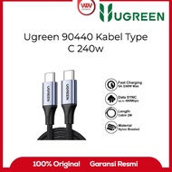Ugreen 90440 Type C to Type C Fast Charging 240w Nylon Braided Cable