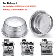 51mm Pressurized Dual Wall 2 Cups Coffee Filter Basket for Delonghi La Specialista EC9355/EC9155/EC9