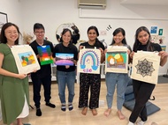 Art Jamming with Complimentary Board Games by Hey Decoupage