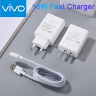 VIVO 18W 9V/2A Fast Charger Adapter For X21 X30 S1 S6 Y70S Y9S IQOO Z5X U3X  100CM 3A Quick Charging