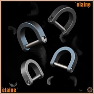 ELAINE2 Buckles, Titanium Alloy High Quality Carabiner, 3 Sizes Horseshoes Shackle Key Ring Outdoor 