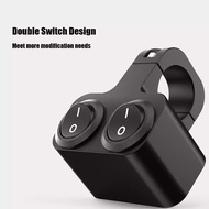SellerMotorcycle 12V Switch 7/8 "Handlebar Two Button ON / OFF / ON Control Switch