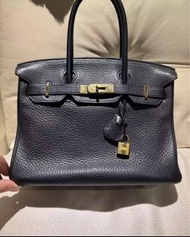 Hermes Birkin 30 togo black GHW Gold Bag 愛馬仕 鉑金30 togo皮 黑金 金釦 袋 包