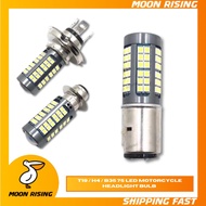 75 LED MOTORCYCLE HEADLIGHT BULB T19/ H4/ B35 UNIVERSAL 3175 [MOON RISING]