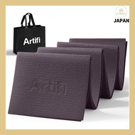 Yoga Mat Foldable Thick 6mm Leg Slider Stretch Mat Artifi Aqua Exercise Thick Wide Lightweight Popul