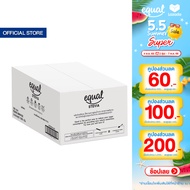 Equal Stevia 500 Sticks อิควล สตีเวีย ผลิตภัณฑ์ให้ความหวานแทนน้ำตาล จากใบหญ้าหวานธรรมชาติ กล่องละ 50