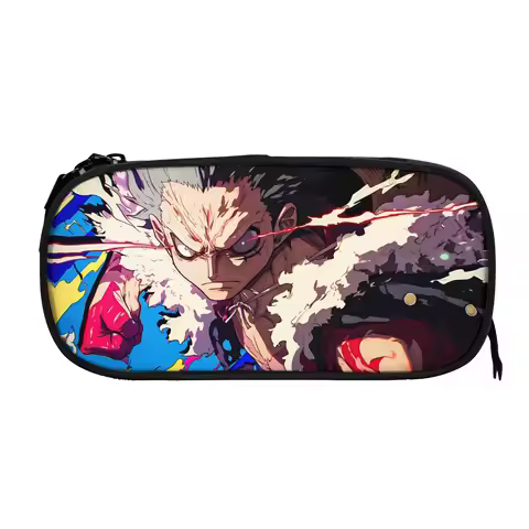 Custom Anime One piece Theme Large Capacity Bags for Child Luffy Gear 4 School Pencil Bag for Boys G