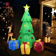 [UsusexaMY] 7 ft Christmas Tree Inflatable Decor with LED Light for Home Garden Outdoor