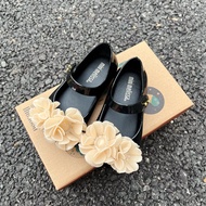 Melissa Melissa Womens Flat Shoes Sandals Flower Outwear Fragrant Shoes Jelly Crystal Sandals For Wo