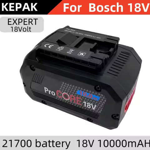 18V 10000mAh Ersatz Batterie👑 18V 21700 battery Professionelle System Cordless Werkzeuge BAT609 BAT6