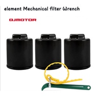 Motorcycle QJMOTO SRV250 Oil grid engine oil filter element Mechanical filter Wrench
