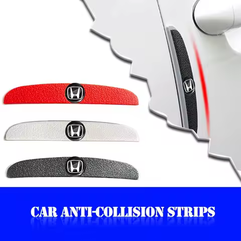 Car Door Anti-Collision Strip Rearview Mirror Protection Sticker for Honda Stepwgn CRV BRV Civic Fit