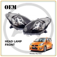 Perodua Myvi SE2 2008-2011 Smoke Black Front Head Lamp Headlamp Light
