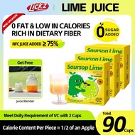 LICKZ JUICE Soursop Lime Juice Beverage Concentrate Bundle - BUNDLE 90 Sachets with Free Juice Blend
