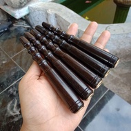 pipa rokok kelor hitam antik 12cm
