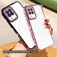 Samsung A22 4G SM-A225F SM-A225F/DS SM-A225M SM-A225M/DS  Electroplated transparent soft shell phone