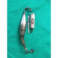 Knalpot matic 2 tak Yamaha Glide 100 Sanex CPI Hussar SF50 QJ50 venus malika husar QJ50