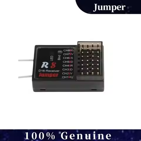 Jumper R8 Receiver 16CH Sbus Compatible Frsky D16 D8 Jumper T16 T12 Mode Radio OpenTX for PIX PX4 Fl