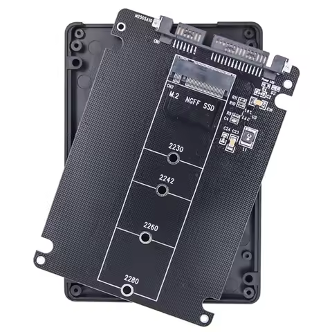 M.2 NGFF SSD To SATA3 Converter Adapter Card Dual-Use Hard Disk Adapter Board M.2 NGFF To SATA3.0 Ad