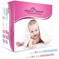 Easy@Home 50 Ovulation Test Strips and 20 Pregnancy Test Strips Combo Kit, (50 LH + 20 HCG)-Package 