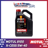 MOTUL 8100 X-Cess 5W-40 (5 Litre Packaging)